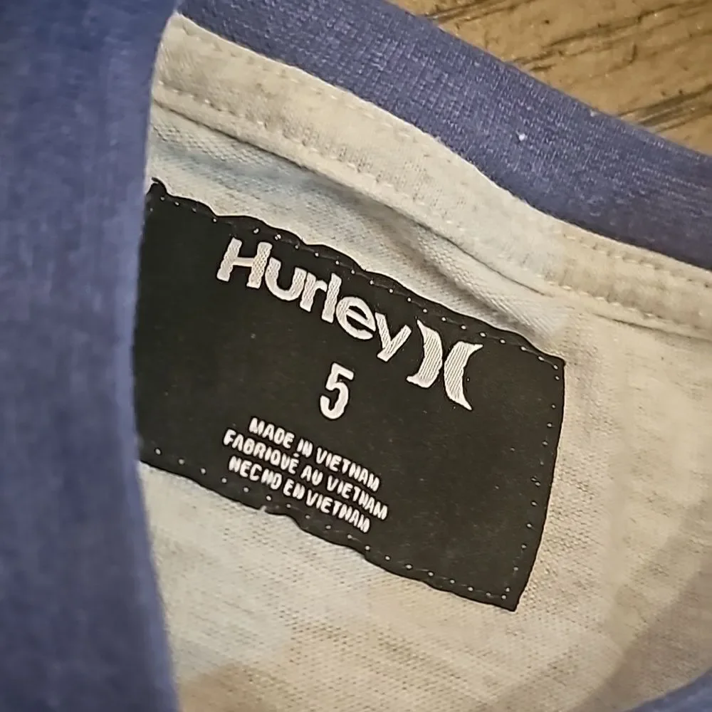 5T pants and shirt long sleeve Hurley